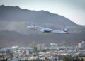 Avión de El Al aterriza en Las Vegas tras golpear poste eléctrico con una de sus alas