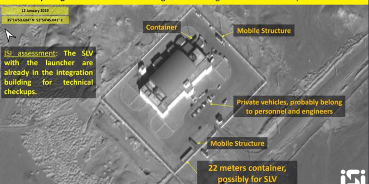Fotografías satelitales revelan que Irán se prepara para lanzar dos satélites al espacio