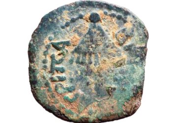 Un niño en viaje escolar descubre moneda de la era del Segundo Templo en arroyo de Israel