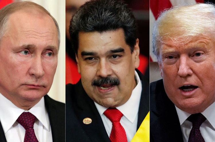 Vladimir Putin, Nicolás Maduro, Donald Trump (Reuters)