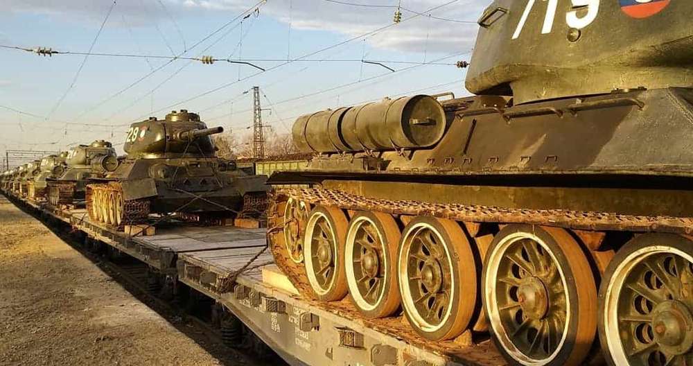 Rusia recibe tanques T-34 de Laos