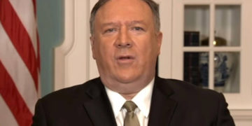 El 3 de enero de 2019, Fox News entrevistó al secretario de Estado de Estados Unidos, Mike Pompeo (Captura de pantalla: YouTube)