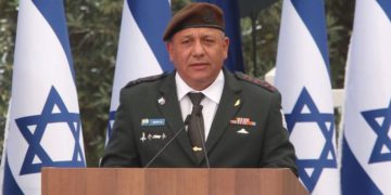 efe de Estado Mayor de las FDI Gadi Eisenkot. (Crédito de la foto: MARC ISRAEL SELLEM)