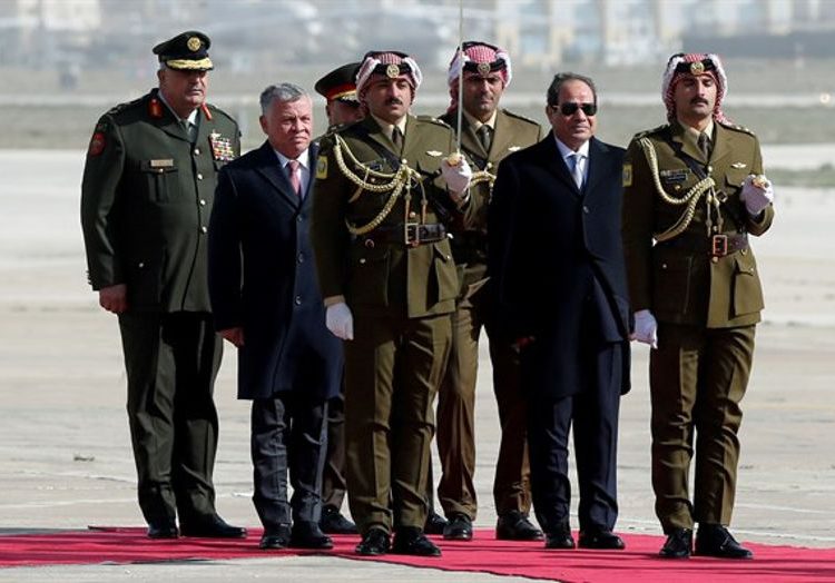 Jordania y Egipto piden una “solución de dos Estados” al conflicto árabe-israelí