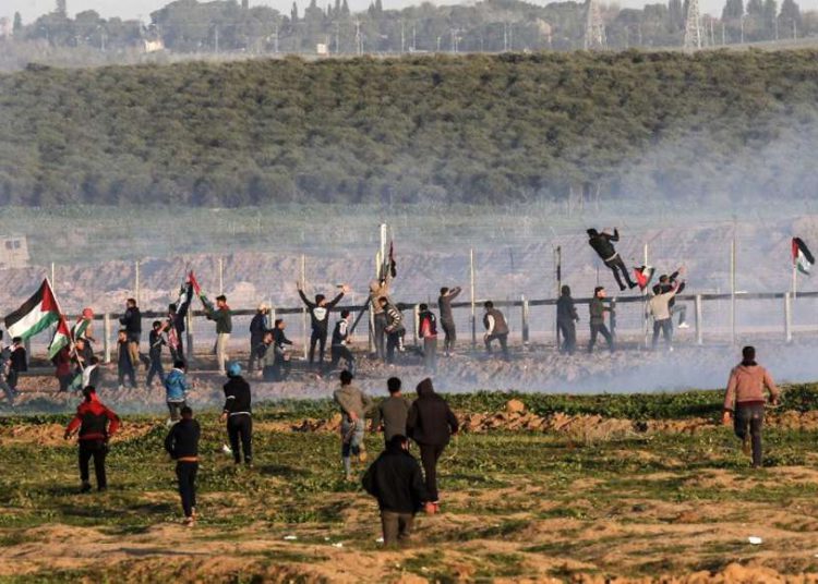 Aproximadamente 6000 árabes de Gaza intentan infiltrarse a Israel