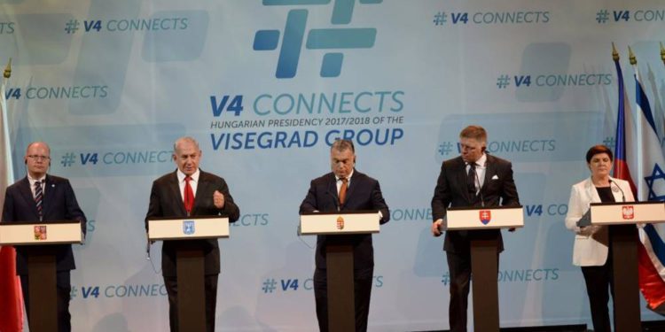 Israel recibirá a 4 líderes de Europa Central, incluido el Orban de Hungría
