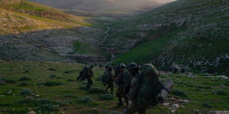 El batallón de reconocimiento de Givati ​​completa el simulacro de guerra con Hezbolá. (Crédito de la foto: OFICINA IDF SPOKESPERSON)
