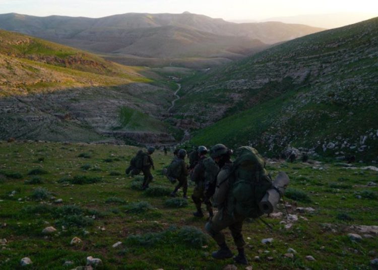 El batallón de reconocimiento de Givati ​​completa el simulacro de guerra con Hezbolá. (Crédito de la foto: OFICINA IDF SPOKESPERSON)