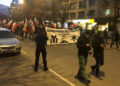 Cientos de extremistas de extrema derecha marchan por el centro de Sofía (Foto: Congreso Judío Mundial)