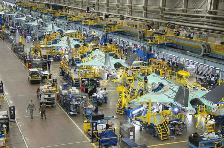 F-35 aumenta los ingresos de Northrop Grumman Aerospace Systems