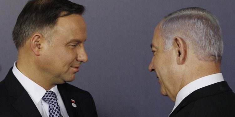 Presidente de Polonia se reúne con representantes judíos e israelíes