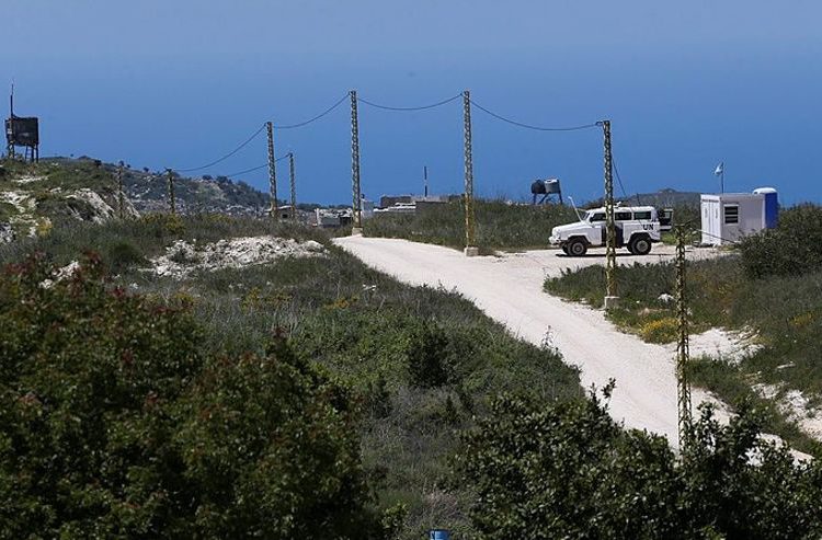 Vista de la frontera entre Israel y el Líbano desde la Galilea occidental de Israel. 25 de abril de 2015. (Nati Shohat / Flash90 / Archivo)