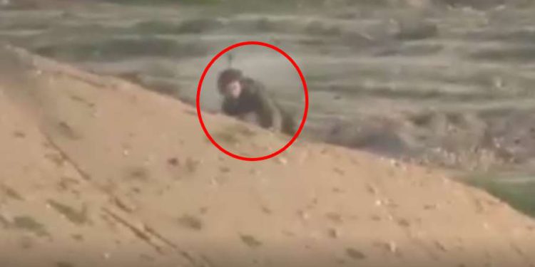 TV libanesa transmite vídeo de francotirador de Gaza disparando a oficial de las FDI