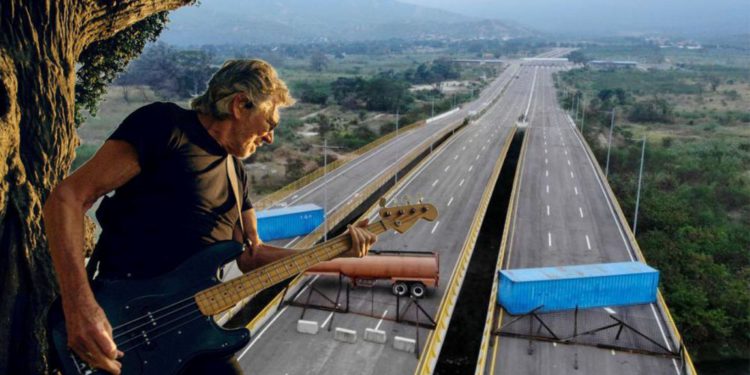 Roger Waters apoya bloqueo de Maduro a la ayuda humanitaria para Venezuela