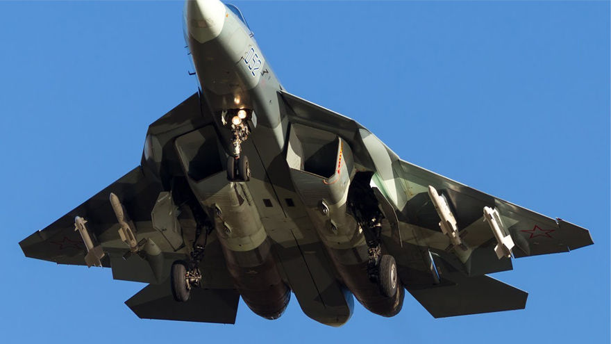 Caza Su-57 de Rusia con misiles hipersónicos: un irrelevante ...