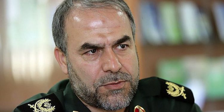 Bergantín. El general Yadollah Javani, subjefe del buró político de la Guardia Revolucionaria de Irán. (CC BY 4.0, sayyed shahab-o- din vajedi, Wikipedia)