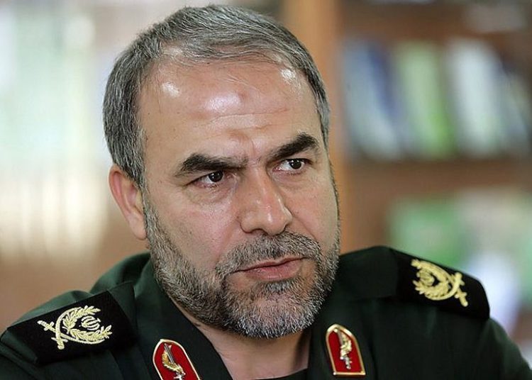 Bergantín. El general Yadollah Javani, subjefe del buró político de la Guardia Revolucionaria de Irán. (CC BY 4.0, sayyed shahab-o- din vajedi, Wikipedia)