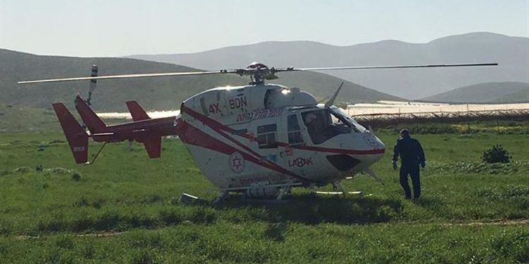Oficial y soldado de las FDI resultaron heridos en accidente en el valle del Jordán