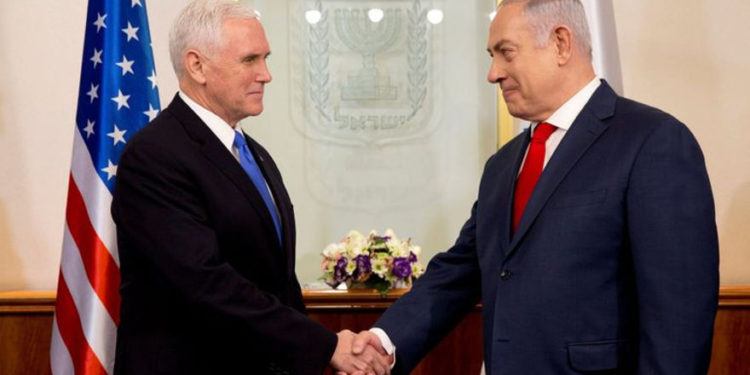 Netanyahu y Pence se reúne en el Museo del Holocausto en Varsovia