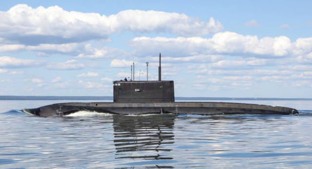 El submarino ruso Krasnodar (Ministerio Defensa Rusia)