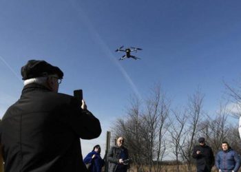Drones utilizados para mapear los cementerios judíos (Foto: AP)