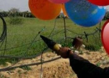 Islamistas de Gaza envían ojiva antitanque en globos a Israel