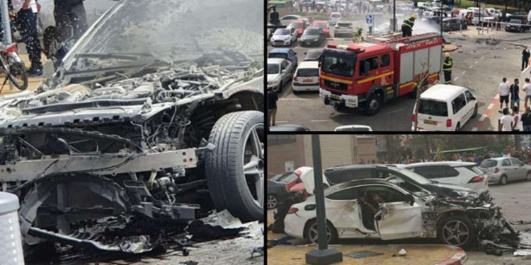 Pánico en Eilat: un coche explotó fuera de un hotel