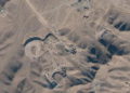 Vista satelital de la planta nuclear de Fordow en Irán.