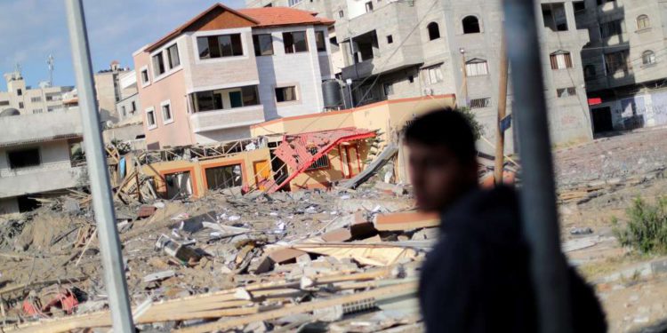 La mañana después de los ataques de represalia de las FDI a Hamas en la Franja de Gaza