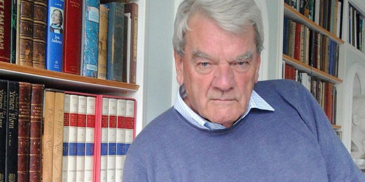 El negador del holocausto británico David Irving. (JTA)