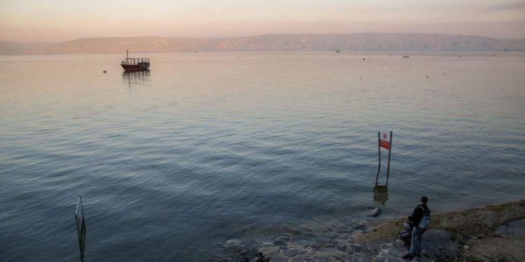 Nivel del agua en el Mar de Galilea aumentó 1.2 metros desde octubre