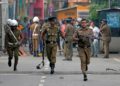 Fuerzas de seguridad de Sri Lanka tras los ataques (Reuters)