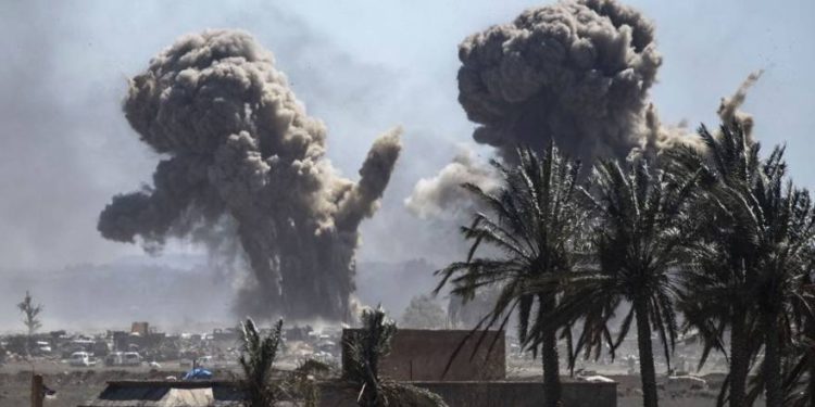 Base de Hezbolá en Irak atacada por avión no identificado