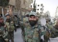 Milicias de Hezbolá, proxy de Irán, en Siria