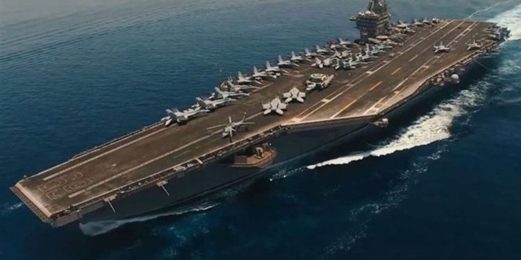 Irán llevó a cabo sobrevuelo de vigilancia sobre portaaviones de EE. UU. en el Golfo Pérsico