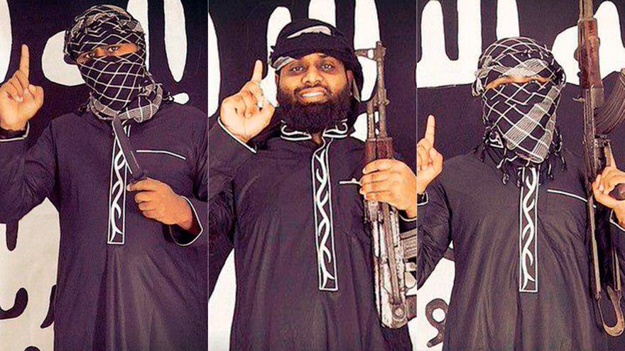 Tres presuntos terroristas suicidas del ISIS que habrían participado de los ataques