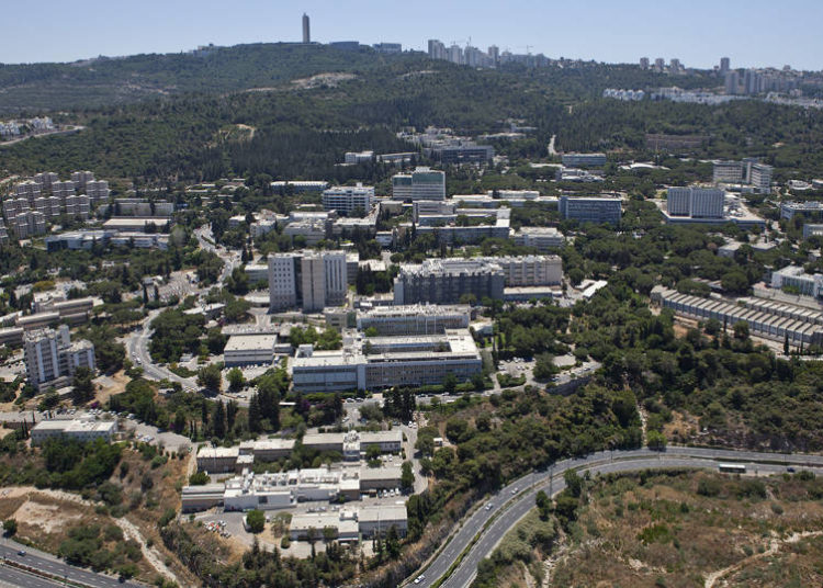 El campus del Instituto de Tecnología Technion-Israel en el Monte Carmelo, Haifa. Crédito: Wikimedia Commons.