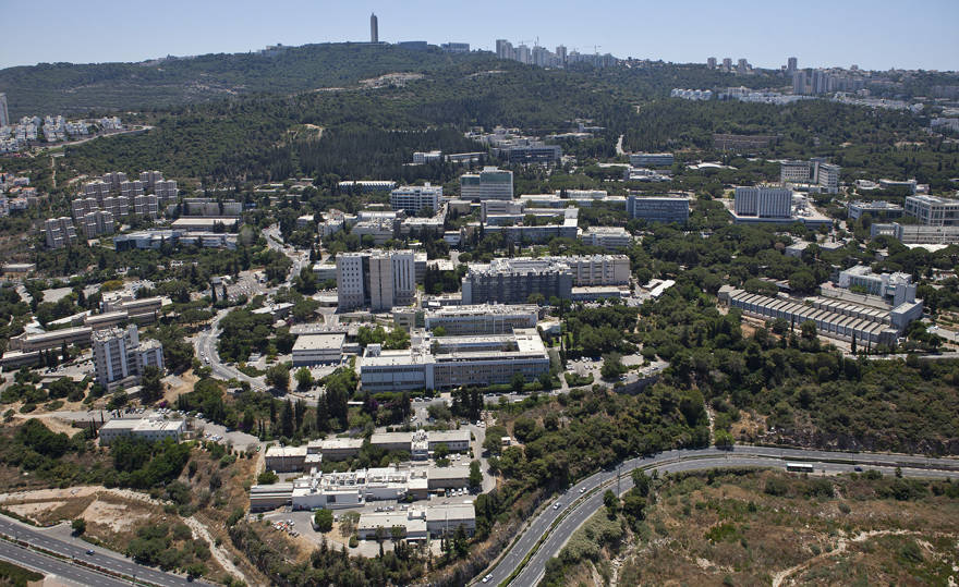 El campus del Instituto de Tecnología Technion-Israel en el Monte Carmelo, Haifa. Crédito: Wikimedia Commons.