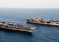 EE. UU. despliega dos portaaviones de propulsión nuclear en el Mediterráneo por primera vez desde 2016