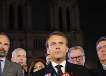 Macron: Vamos a reconstruir Notre Dame