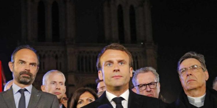 Macron: Vamos a reconstruir Notre Dame