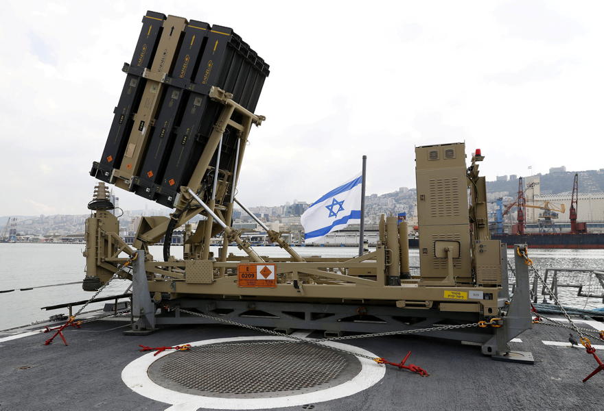 Sistema israelí de interceptor Cúpula de Hierro, Haifa, 12 de febrero de 2019. \ POOL / REUTERS