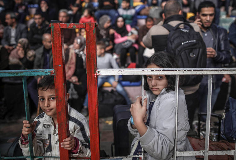 35.000 palestinos abandonaron Gaza en 2018 hacia Egipto y Turquía – Informe
