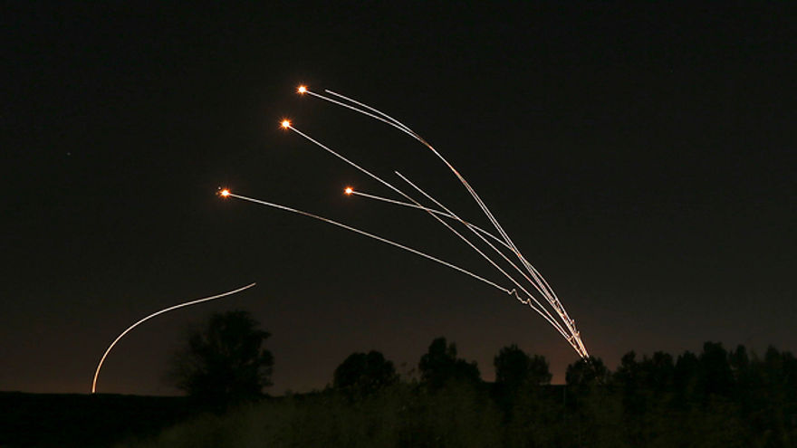 La Cúpula de Hierro intercepta cohetes enviados desde Gaza (Foto: AP)
