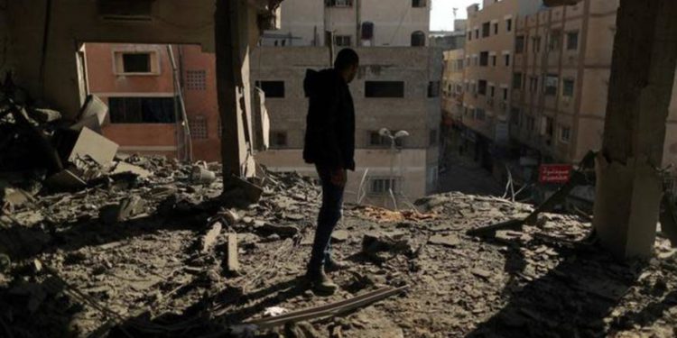 Casas de comandantes de la Jihad Islámica en Gaza destruidos en ataques aéreos de Israel