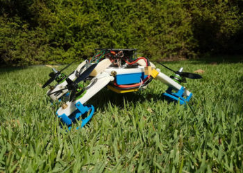 Investigadores de la Universidad Ben Gurión desarrollan robot híbrido de vuelo - conducción