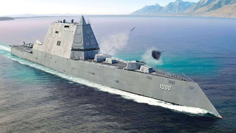 El buque de guerra más avanzado de EE.UU. es “acosado” por un enjambre de drones – Video