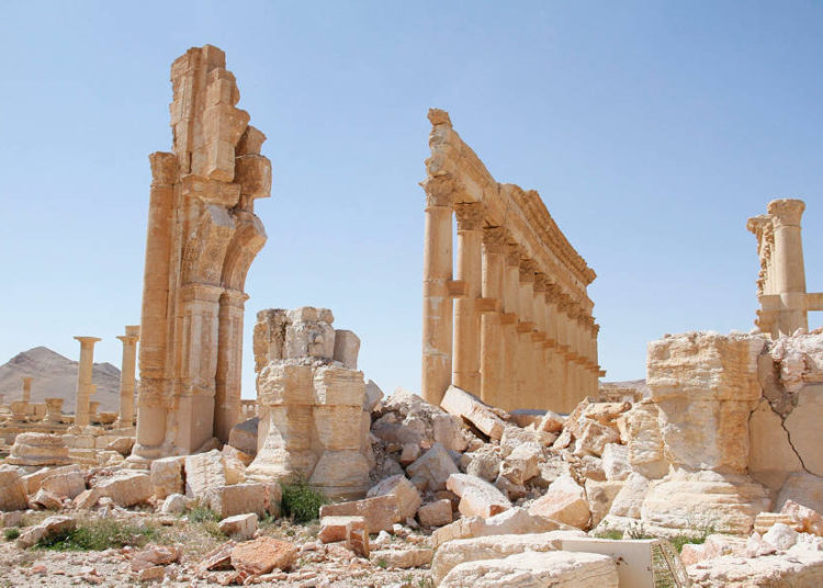 En un intento de eliminar los sitios de patrimonio no islámicos, ISIS destruyó los restos del antiguo sitio de Palmira, ubicado en Homs, Siria (foto de archivo) | Foto: EPA / YOUSSEF BADAWI