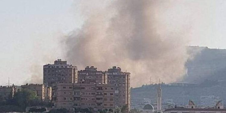 Masiva explosión reportada en Damasco