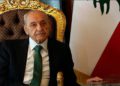 Presidente del parlamento del Líbano contó un “chiste” antisemita
